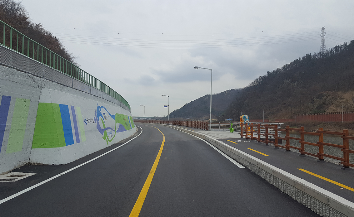 Hyeongsan river co-living road('16. 1~'16. 12) 